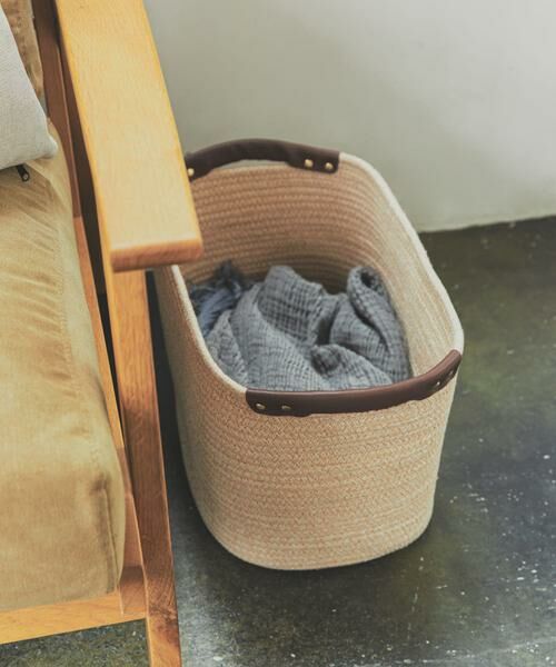 URBAN RESEARCH DOORS / アーバンリサーチ ドアーズ インテリア・インテリア雑貨 | DOORS LIVING PRODUCTS　コットンロープハンドルバスケットL | 詳細16