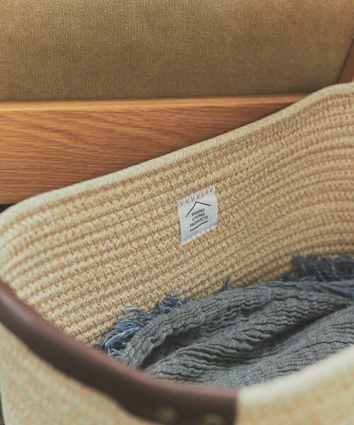 URBAN RESEARCH DOORS / アーバンリサーチ ドアーズ インテリア・インテリア雑貨 | DOORS LIVING PRODUCTS　コットンロープハンドルバスケットL | 詳細17