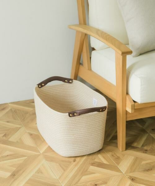 URBAN RESEARCH DOORS / アーバンリサーチ ドアーズ インテリア・インテリア雑貨 | DOORS LIVING PRODUCTS　コットンロープハンドルバスケットL | 詳細20