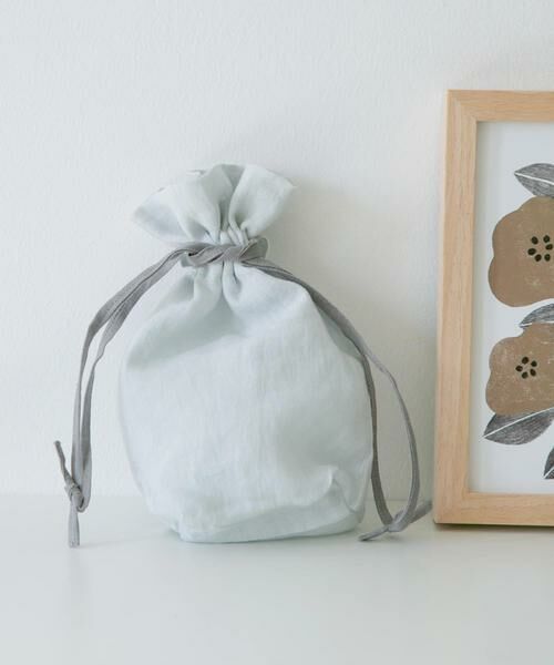 URBAN RESEARCH DOORS / アーバンリサーチ ドアーズ その他雑貨 | 『WEB限定』『別注』miiThaaii×DOORS　バイカラーリネン巾着S | 詳細2