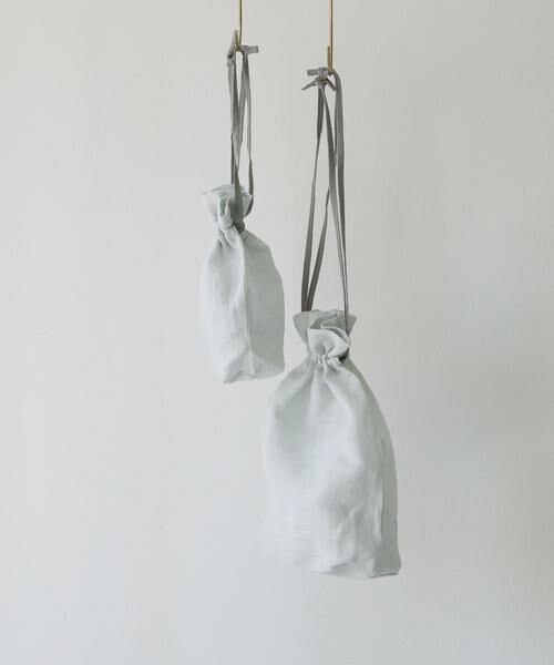 URBAN RESEARCH DOORS / アーバンリサーチ ドアーズ その他雑貨 | 『WEB限定』『別注』miiThaaii×DOORS　バイカラーリネン巾着S | 詳細8