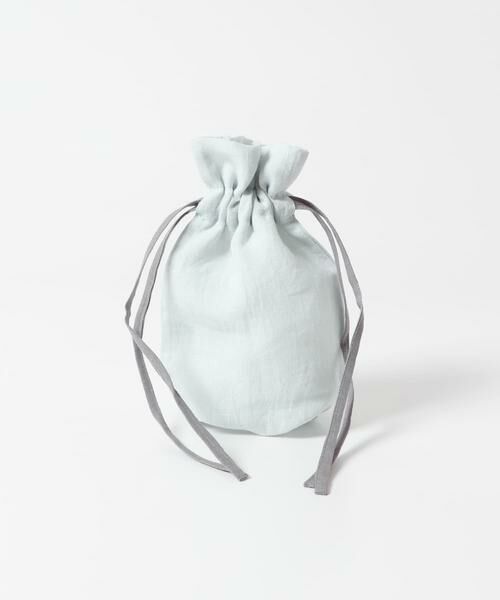 URBAN RESEARCH DOORS / アーバンリサーチ ドアーズ その他雑貨 | 『WEB限定』『別注』miiThaaii×DOORS　バイカラーリネン巾着S | 詳細9