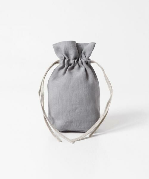 URBAN RESEARCH DOORS / アーバンリサーチ ドアーズ その他雑貨 | 『WEB限定』『別注』miiThaaii×DOORS　バイカラーリネン巾着S | 詳細20