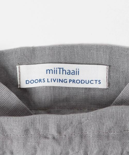 URBAN RESEARCH DOORS / アーバンリサーチ ドアーズ その他雑貨 | 『WEB限定』『別注』miiThaaii×DOORS　バイカラーリネン巾着S | 詳細24