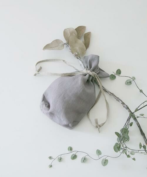 URBAN RESEARCH DOORS / アーバンリサーチ ドアーズ その他雑貨 | 『WEB限定』『別注』miiThaaii×DOORS　バイカラーリネン巾着S | 詳細13