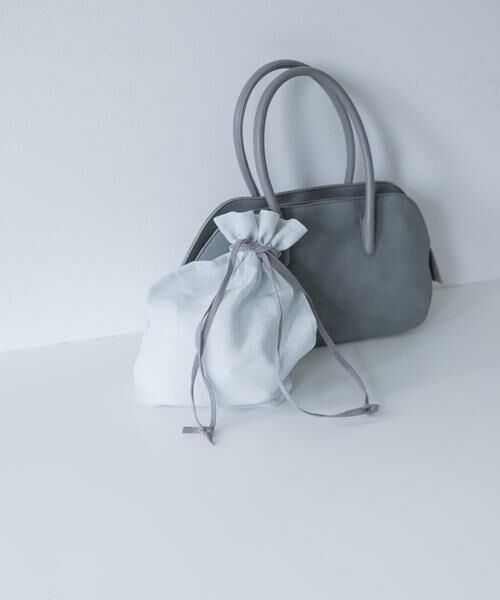 URBAN RESEARCH DOORS / アーバンリサーチ ドアーズ その他雑貨 | 『WEB限定』『別注』miiThaaii×DOORS　バイカラーリネン巾着M | 詳細1