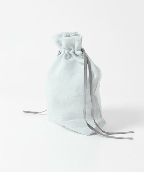 URBAN RESEARCH DOORS / アーバンリサーチ ドアーズ その他雑貨 | 『WEB限定』『別注』miiThaaii×DOORS　バイカラーリネン巾着M | 詳細10