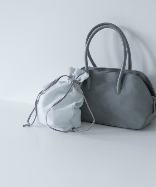 URBAN RESEARCH DOORS / アーバンリサーチ ドアーズ その他雑貨 | 『WEB限定』『別注』miiThaaii×DOORS　バイカラーリネン巾着M | 詳細2