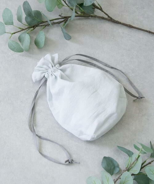 URBAN RESEARCH DOORS / アーバンリサーチ ドアーズ その他雑貨 | 『WEB限定』『別注』miiThaaii×DOORS　バイカラーリネン巾着M | 詳細3