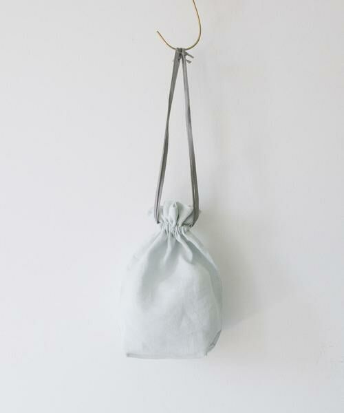 URBAN RESEARCH DOORS / アーバンリサーチ ドアーズ その他雑貨 | 『WEB限定』『別注』miiThaaii×DOORS　バイカラーリネン巾着M | 詳細7