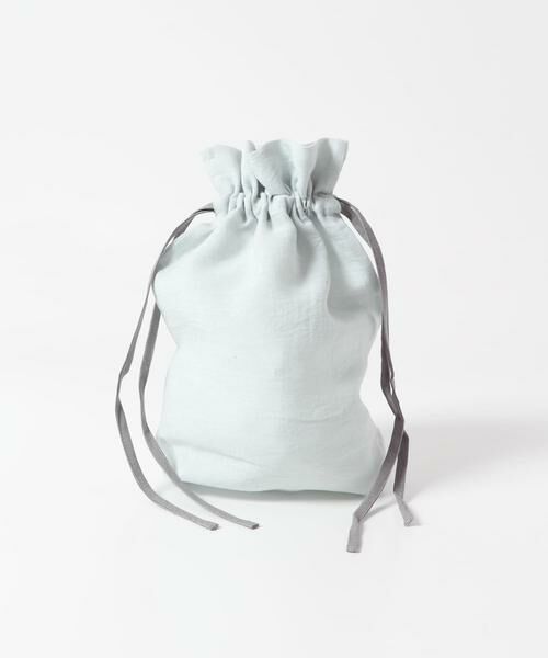 URBAN RESEARCH DOORS / アーバンリサーチ ドアーズ その他雑貨 | 『WEB限定』『別注』miiThaaii×DOORS　バイカラーリネン巾着M | 詳細9