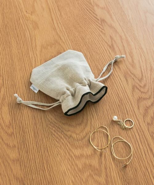 URBAN RESEARCH DOORS / アーバンリサーチ ドアーズ その他雑貨 | DOORS LIVING PRODUCTS　コットンリネンライン巾着SS | 詳細2