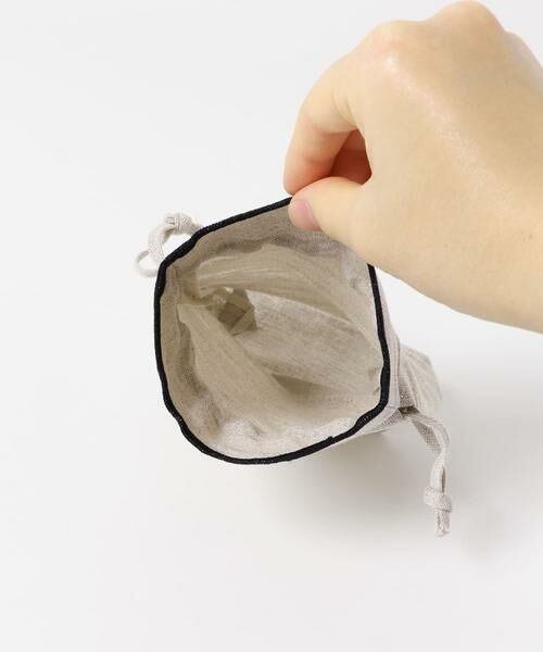 URBAN RESEARCH DOORS / アーバンリサーチ ドアーズ その他雑貨 | DOORS LIVING PRODUCTS　コットンリネンライン巾着SS | 詳細8