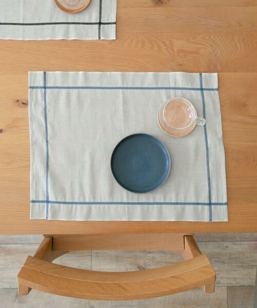 URBAN RESEARCH DOORS / アーバンリサーチ ドアーズ キッチンツール | DOORS LIVING PRODUCTS　コットンリネンランチマット　ライン | 詳細1