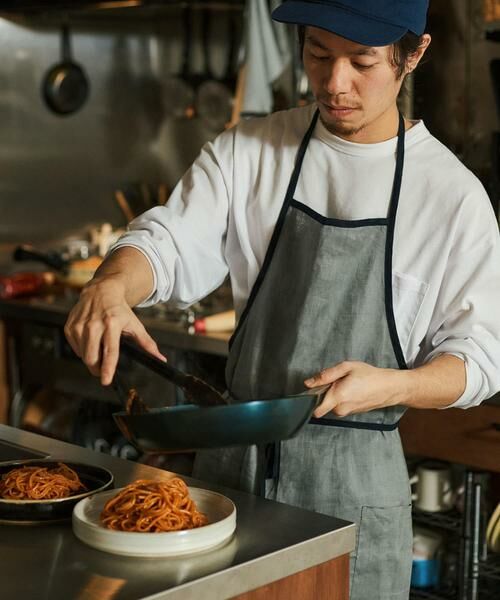 URBAN RESEARCH DOORS / アーバンリサーチ ドアーズ キッチンツール | 『別注』fog linen work×DOORS　リネンパイピングエプロン | 詳細11