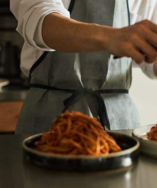 URBAN RESEARCH DOORS / アーバンリサーチ ドアーズ キッチンツール | 『別注』fog linen work×DOORS　リネンパイピングエプロン | 詳細12