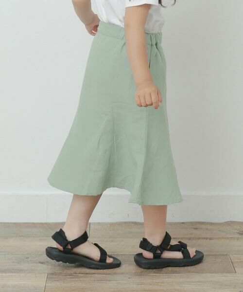 URBAN RESEARCH DOORS / アーバンリサーチ ドアーズ パンツ | カラーマーメイドスカート(KIDS) | 詳細1