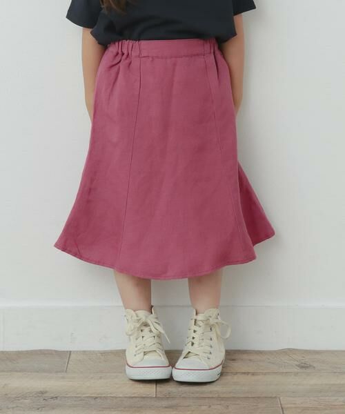 URBAN RESEARCH DOORS / アーバンリサーチ ドアーズ パンツ | カラーマーメイドスカート(KIDS)(パープル)