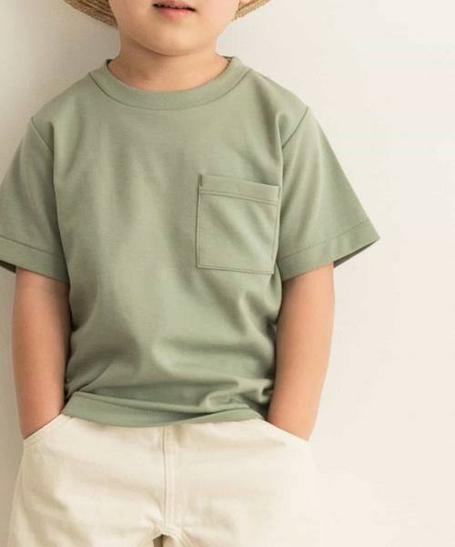 URBAN RESEARCH DOORS / アーバンリサーチ ドアーズ トップス | ポンチポケットTシャツ(KIDS) | 詳細4