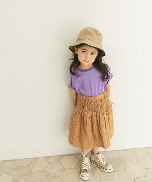 URBAN RESEARCH DOORS / アーバンリサーチ ドアーズ パンツ | ドビーシャーリングスカート(KIDS) | 詳細5