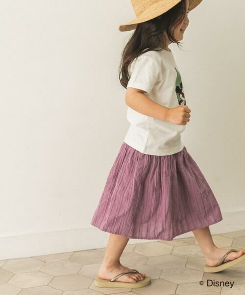 URBAN RESEARCH DOORS / アーバンリサーチ ドアーズ パンツ | ドビーシャーリングスカート(KIDS) | 詳細9