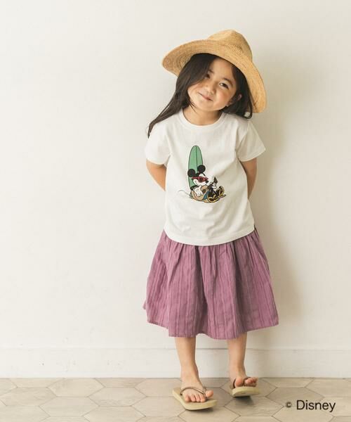 URBAN RESEARCH DOORS / アーバンリサーチ ドアーズ パンツ | ドビーシャーリングスカート(KIDS) | 詳細11