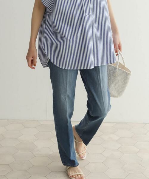 URBAN RESEARCH DOORS / アーバンリサーチ ドアーズ デニムパンツ | ハイライズデニムパンツ | 詳細10