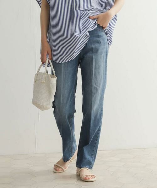 URBAN RESEARCH DOORS / アーバンリサーチ ドアーズ デニムパンツ | ハイライズデニムパンツ | 詳細6