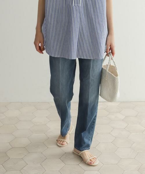 URBAN RESEARCH DOORS / アーバンリサーチ ドアーズ デニムパンツ | ハイライズデニムパンツ | 詳細9