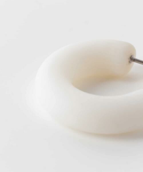 URBAN RESEARCH DOORS / アーバンリサーチ ドアーズ ピアス・イヤリング | マーブルミニフープピアス | 詳細8