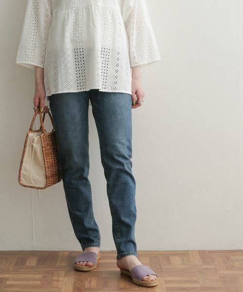 URBAN RESEARCH DOORS / アーバンリサーチ ドアーズ デニムパンツ | ストレッチテーパードデニム | 詳細10