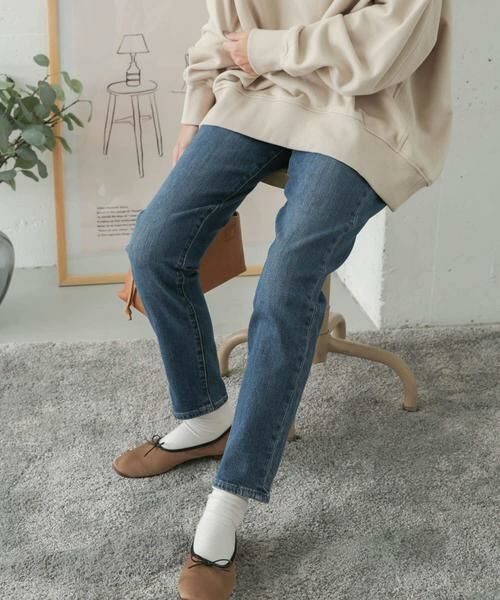 URBAN RESEARCH DOORS / アーバンリサーチ ドアーズ デニムパンツ | ストレッチテーパードデニム | 詳細11