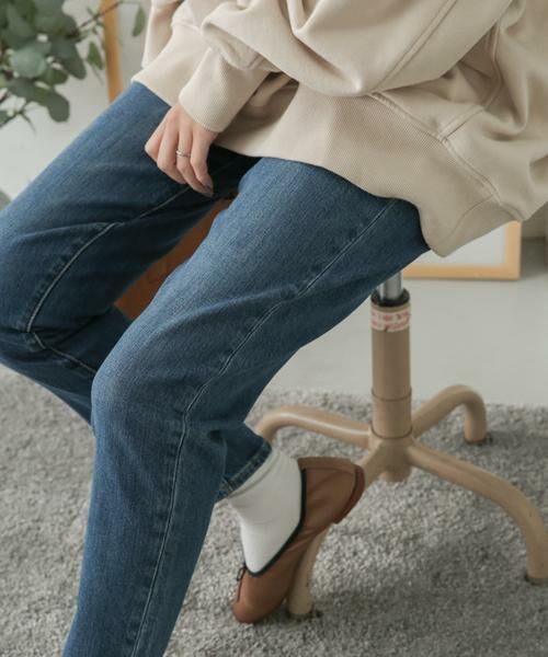 URBAN RESEARCH DOORS / アーバンリサーチ ドアーズ デニムパンツ | ストレッチテーパードデニム | 詳細12