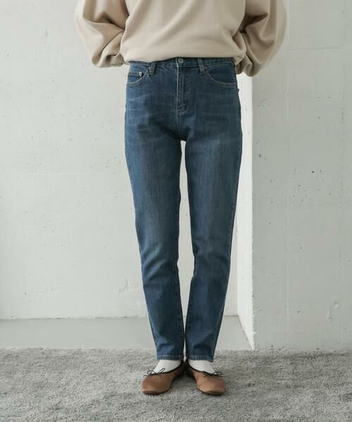 URBAN RESEARCH DOORS / アーバンリサーチ ドアーズ デニムパンツ | ストレッチテーパードデニム | 詳細23