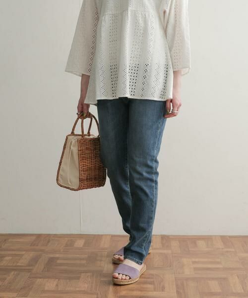 URBAN RESEARCH DOORS / アーバンリサーチ ドアーズ デニムパンツ | ストレッチテーパードデニム | 詳細4