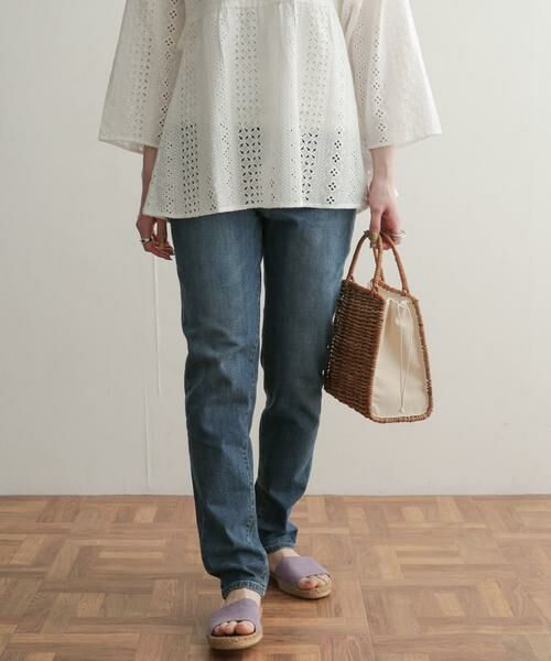 URBAN RESEARCH DOORS / アーバンリサーチ ドアーズ デニムパンツ | ストレッチテーパードデニム | 詳細6