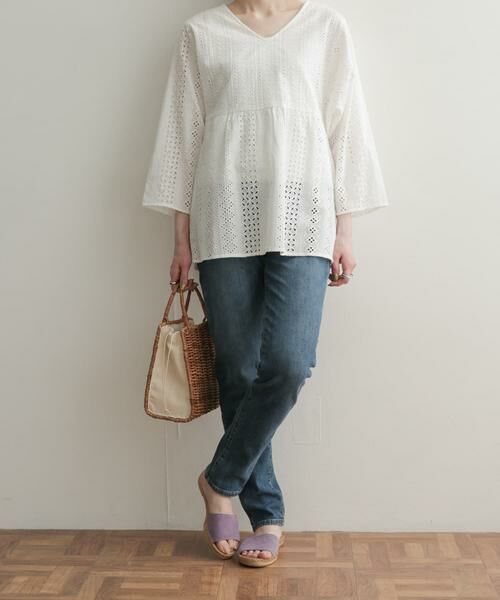 URBAN RESEARCH DOORS / アーバンリサーチ ドアーズ デニムパンツ | ストレッチテーパードデニム | 詳細9