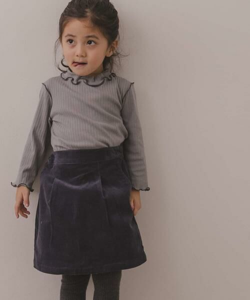 URBAN RESEARCH DOORS / アーバンリサーチ ドアーズ パンツ | コーデュロイタックスカート(KIDS) | 詳細1