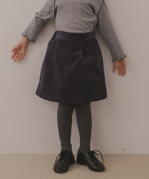 URBAN RESEARCH DOORS / アーバンリサーチ ドアーズ パンツ | コーデュロイタックスカート(KIDS) | 詳細2