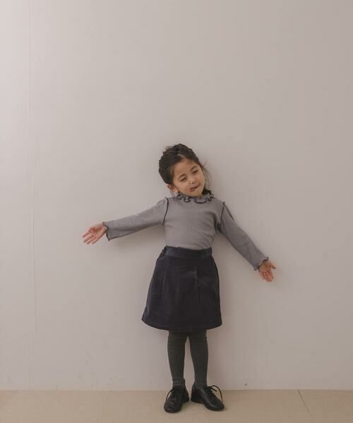 URBAN RESEARCH DOORS / アーバンリサーチ ドアーズ パンツ | コーデュロイタックスカート(KIDS) | 詳細4