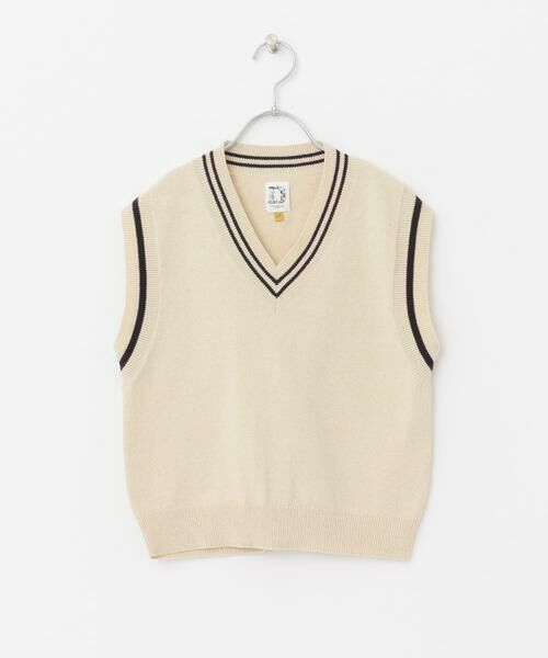 URBAN RESEARCH DOORS / アーバンリサーチ ドアーズ ニット・セーター | 『親子リンク』Vネックニットベスト(KIDS) | 詳細21