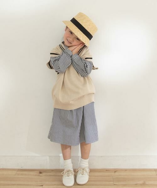 URBAN RESEARCH DOORS / アーバンリサーチ ドアーズ ニット・セーター | 『親子リンク』Vネックニットベスト(KIDS) | 詳細13