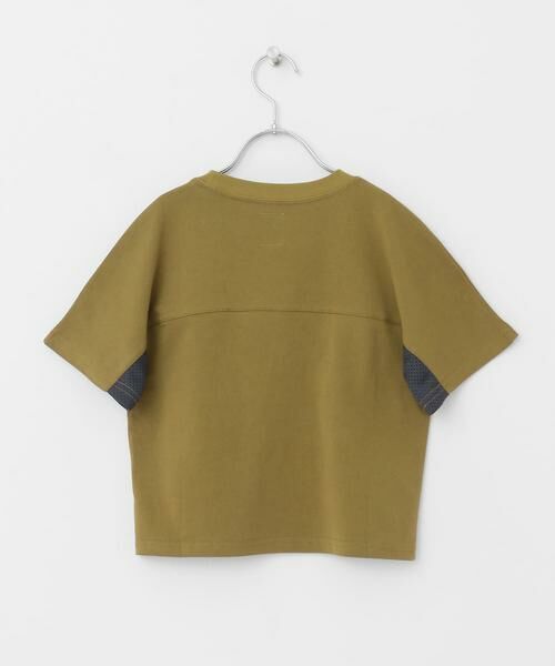 URBAN RESEARCH DOORS / アーバンリサーチ ドアーズ トップス | メッシュスウィッチングドルマンTシャツ(KIDS) | 詳細11