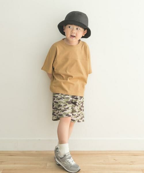 URBAN RESEARCH DOORS / アーバンリサーチ ドアーズ トップス | メッシュスウィッチングドルマンTシャツ(KIDS) | 詳細27