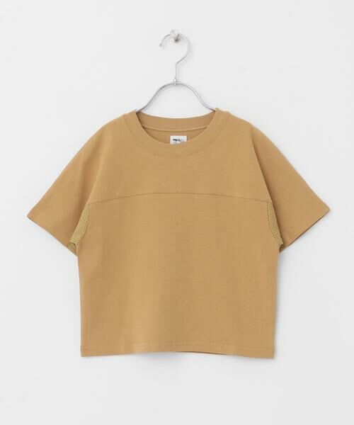 URBAN RESEARCH DOORS / アーバンリサーチ ドアーズ トップス | メッシュスウィッチングドルマンTシャツ(KIDS) | 詳細29