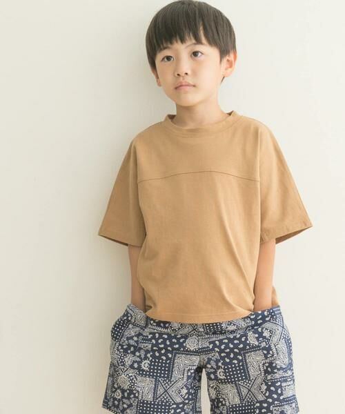 URBAN RESEARCH DOORS / アーバンリサーチ ドアーズ トップス | メッシュスウィッチングドルマンTシャツ(KIDS) | 詳細15