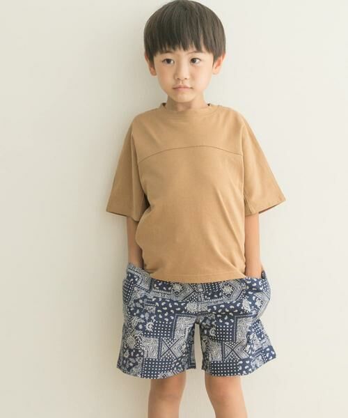 URBAN RESEARCH DOORS / アーバンリサーチ ドアーズ トップス | メッシュスウィッチングドルマンTシャツ(KIDS) | 詳細16