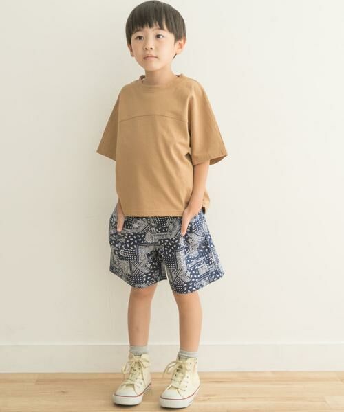 URBAN RESEARCH DOORS / アーバンリサーチ ドアーズ トップス | メッシュスウィッチングドルマンTシャツ(KIDS) | 詳細20