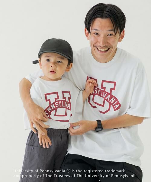 URBAN RESEARCH DOORS / アーバンリサーチ ドアーズ トップス | 『親子リンク』カレッジプリントTシャツ(KIDS) | 詳細17