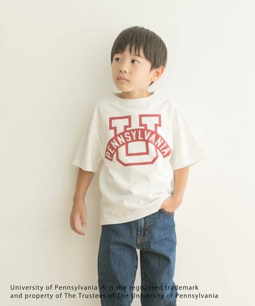 URBAN RESEARCH DOORS / アーバンリサーチ ドアーズ トップス | 『親子リンク』カレッジプリントTシャツ(KIDS) | 詳細21